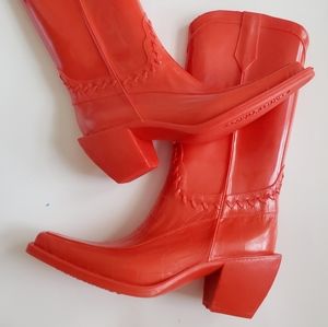 Donald J Pliner Western Rainboots